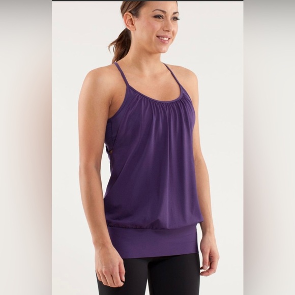 Lululemon No Limits tank top Concord Grape size 6 - Picture 1 of 7
